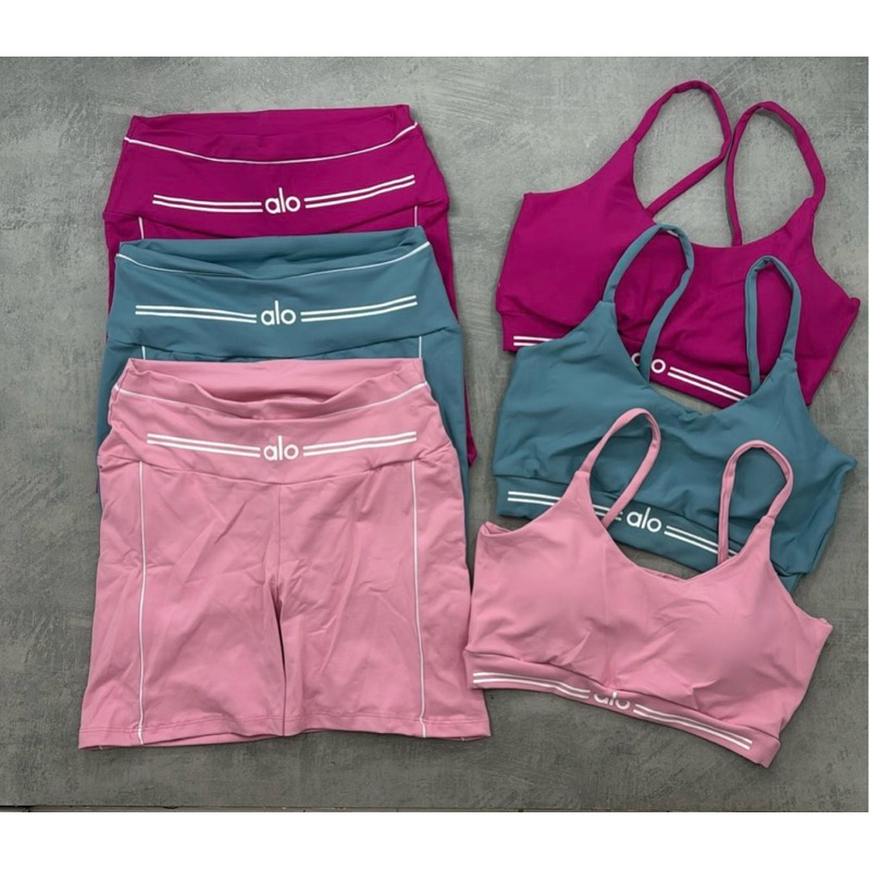 Conjunto Fitness Poliamida Yoga Premium Top E Shor
