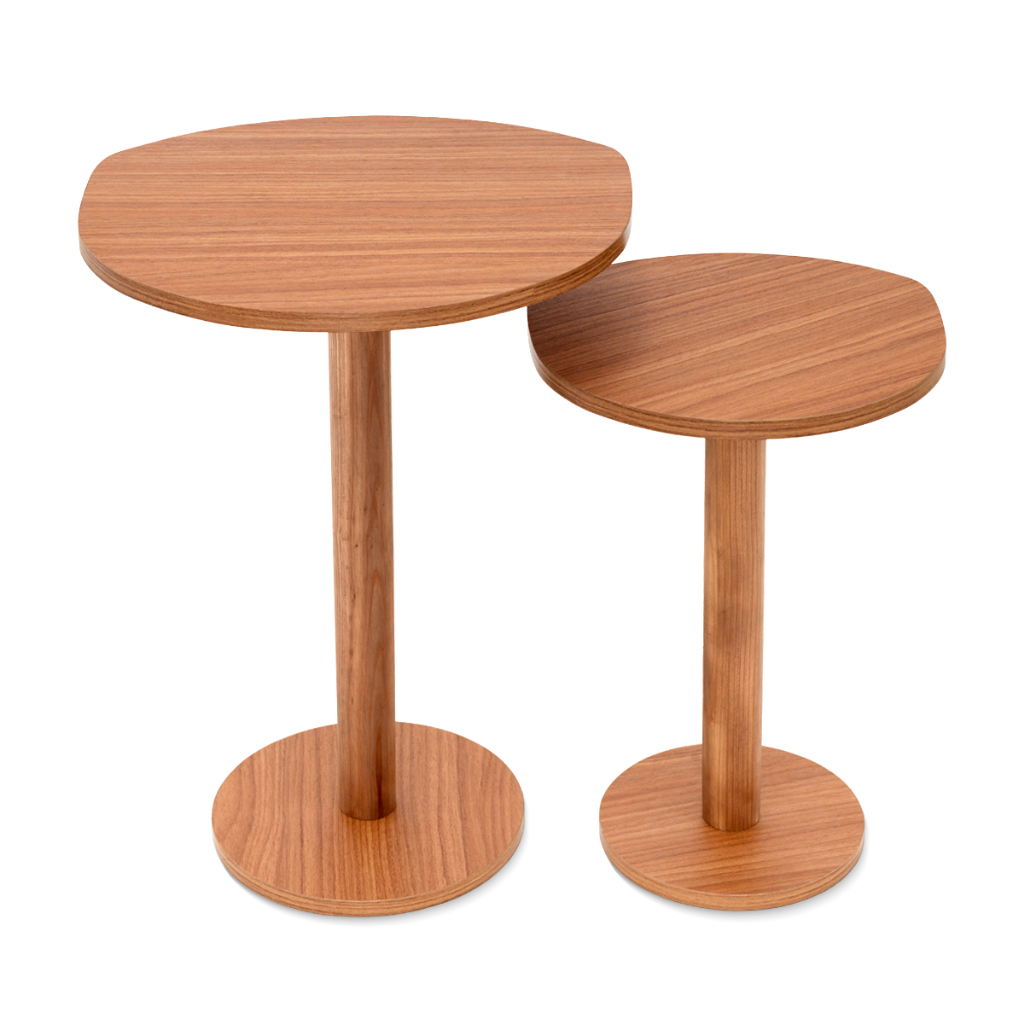 Kit 2 Mesas Laterais Monopé Design Orgânico 31 /