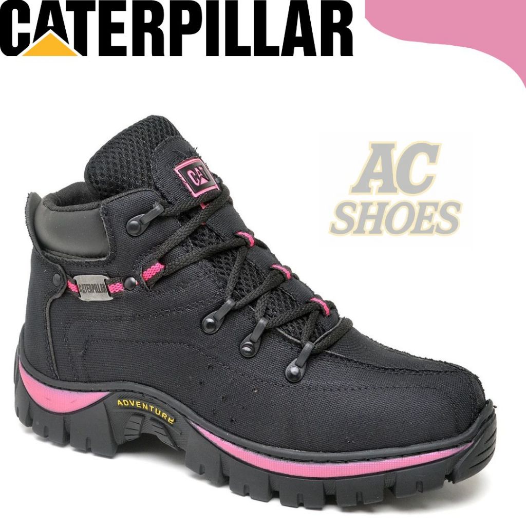 Botinha Trilha Bota Coturno Feminino Adventure Cat