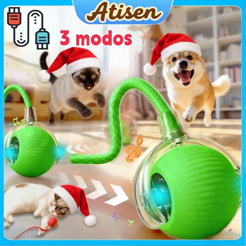 Brinquedos Inteligentes Para Gatos Bola De Rolamen