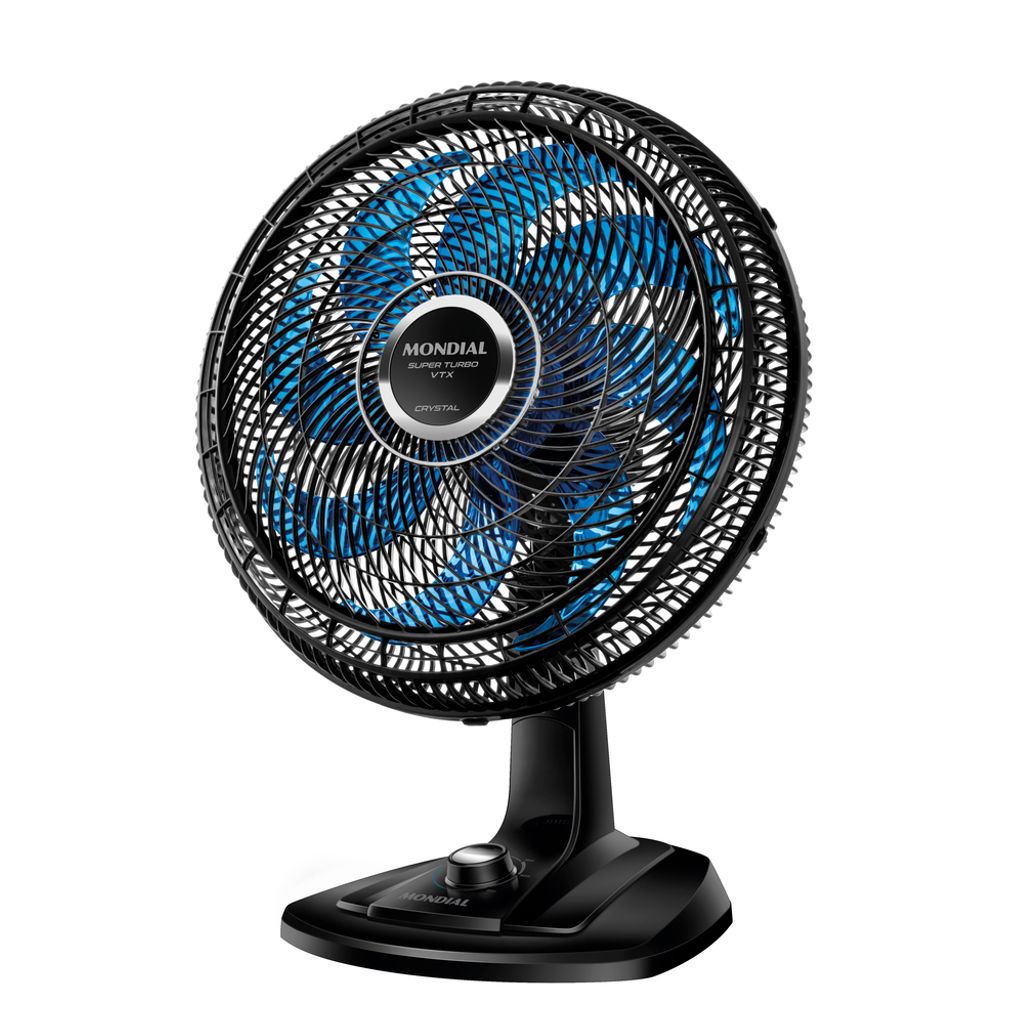 Ventilador de Mesa Super Turbo 8 Pás Mondial VTX-