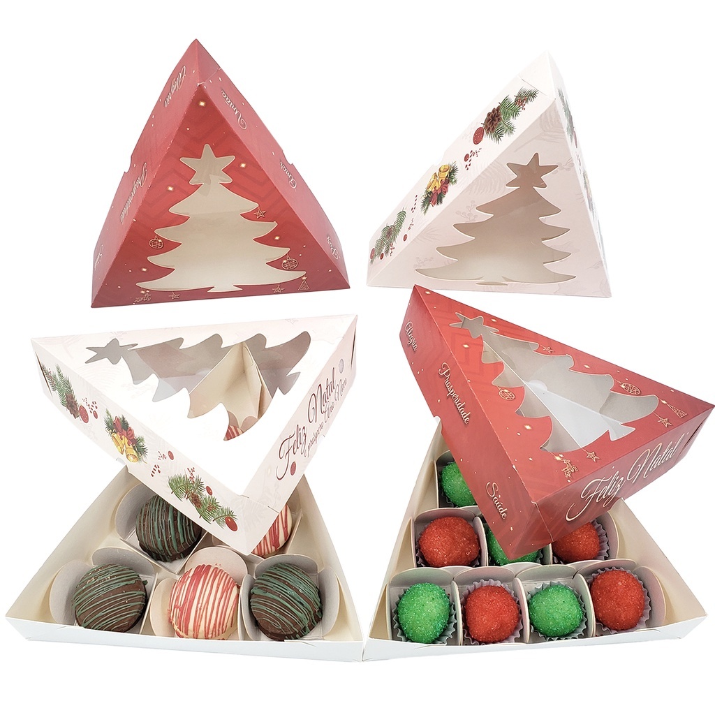 10 Caixas Árvore De Natal – 10 Doces/Multiu