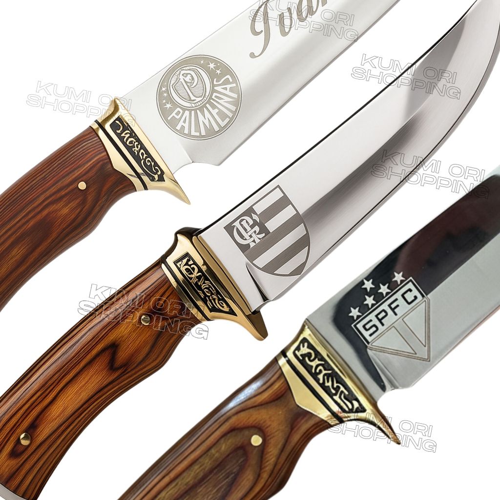 Faca Para Churrasco Profissional Luxo Personalizad