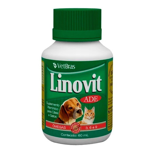 Linovit Suplemento Vitamínico para Cães e Gatos 