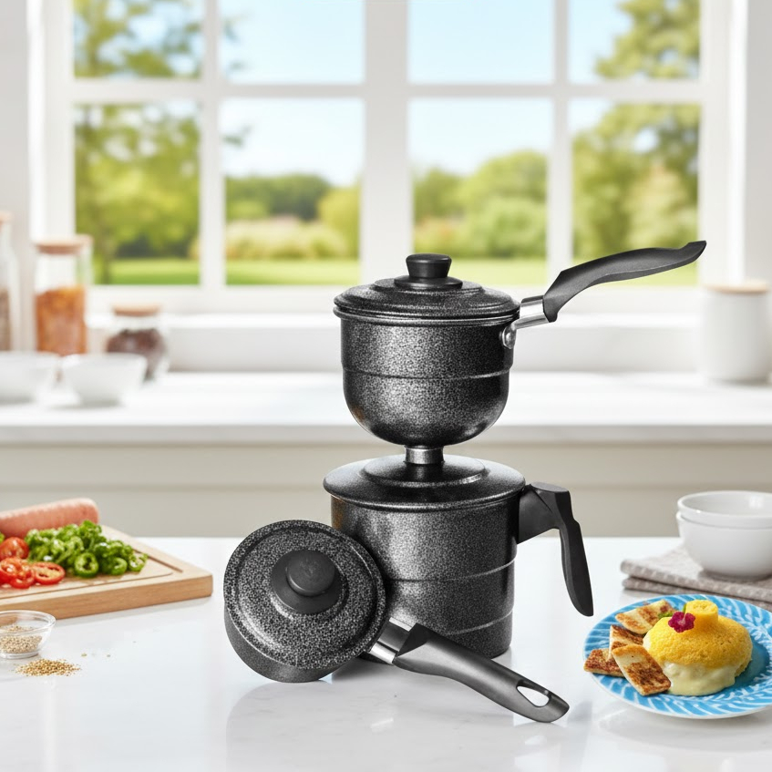 Cuscuzeiro nordestino a vapor Peito de moça craqu