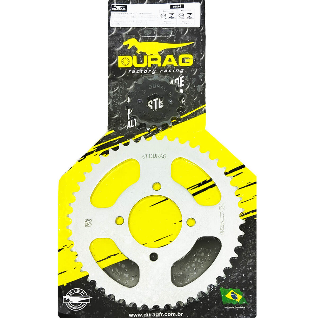 Kit Coroa Pinhão Haojue Dr 160 Fi 2020 a 2025 Em 