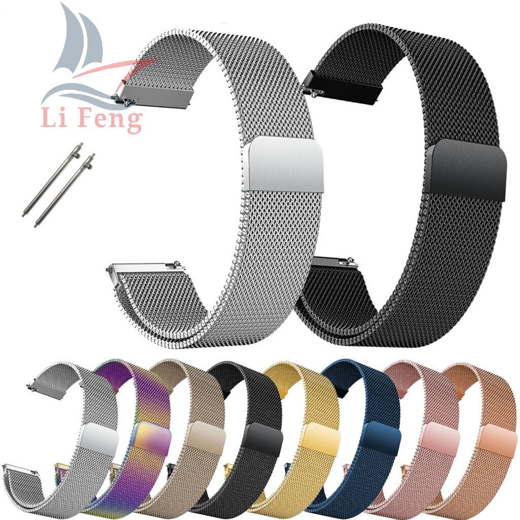 Pulseira Metal Para Galaxy Watch3 41/45 Active2 Am