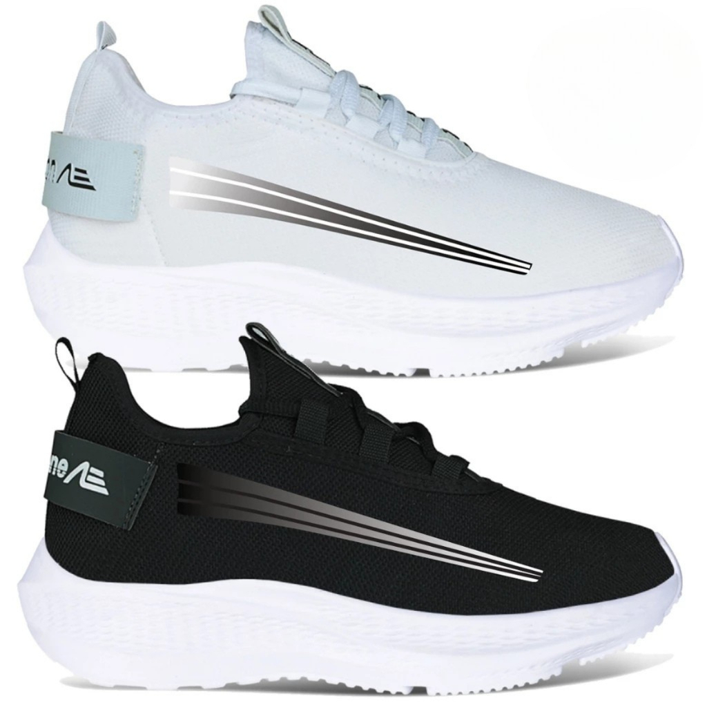 Kit 2 pares Tênis Masculino Leve Confortável Aca