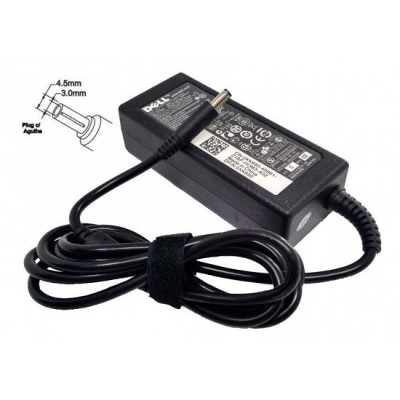 Fonte Carregador Para Notebook Dell 19.5V 3.34A 65