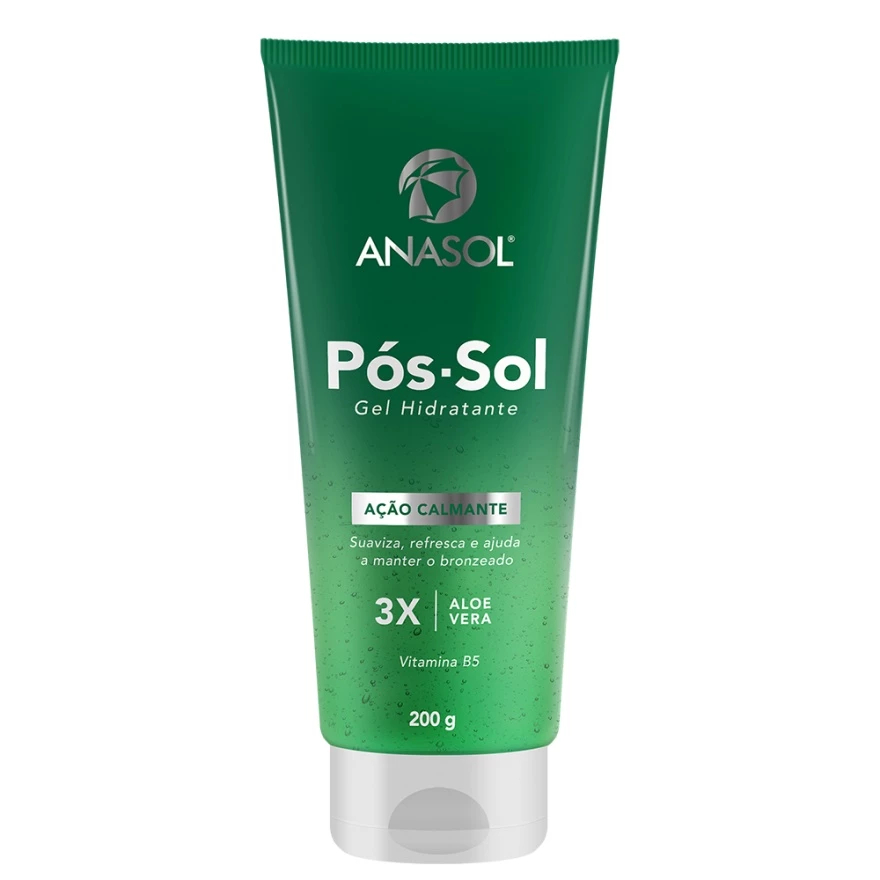 Anasol Gel Hidratante Pós Sol Ação Calmante 200