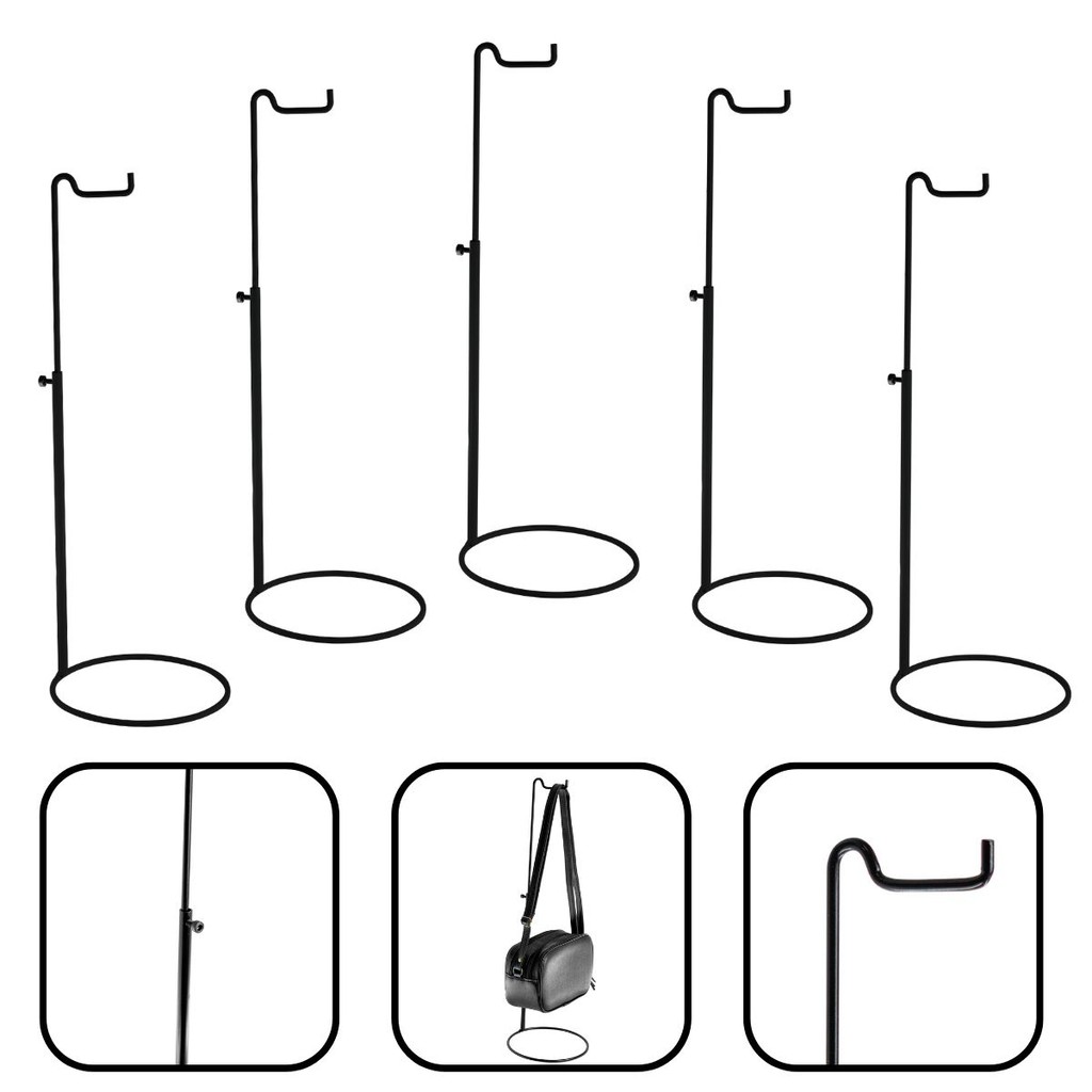 Kit 5 Expositor De bolsa Para Vitrine Balcão Mesa