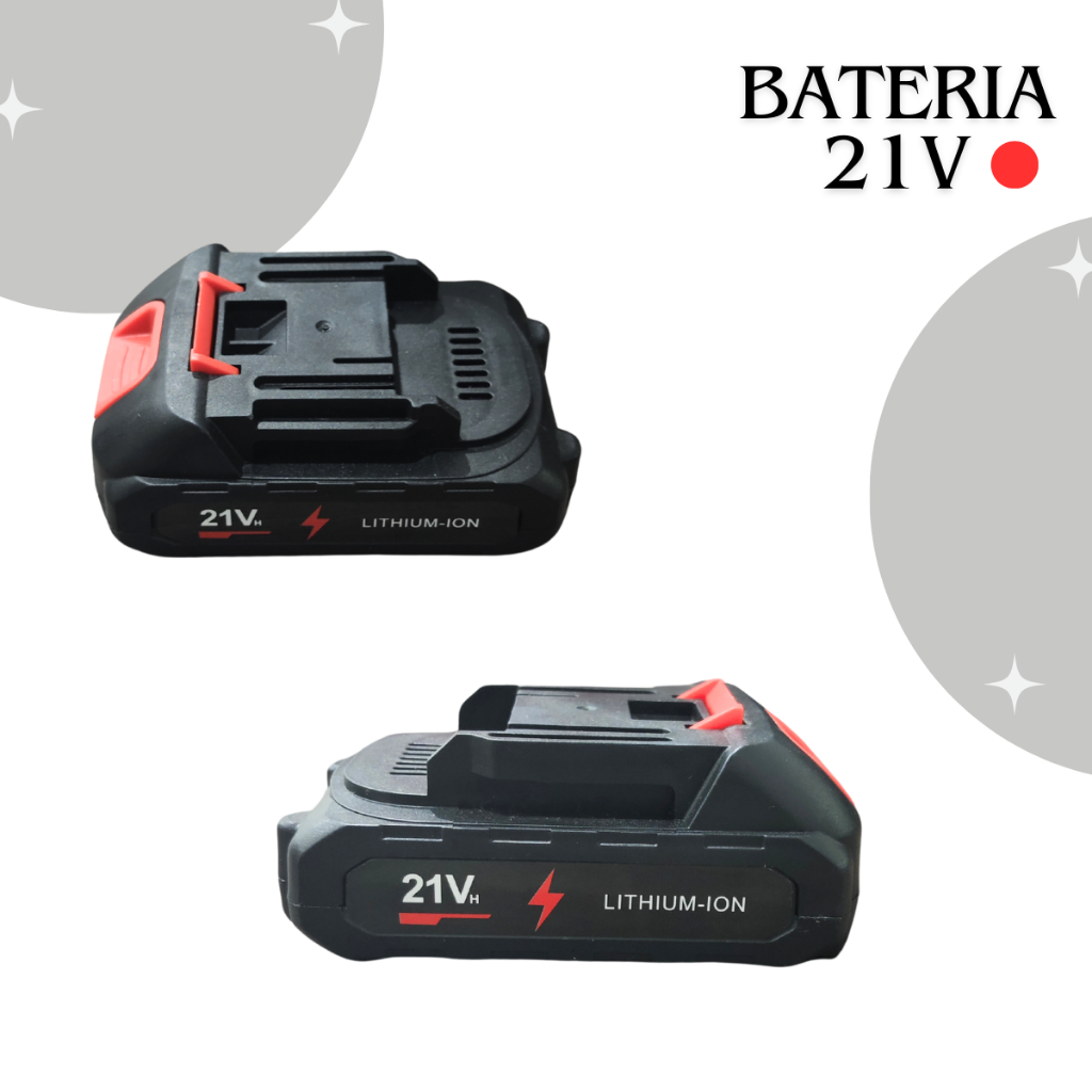 Bateria 21V 2500mah para lavadora portatil