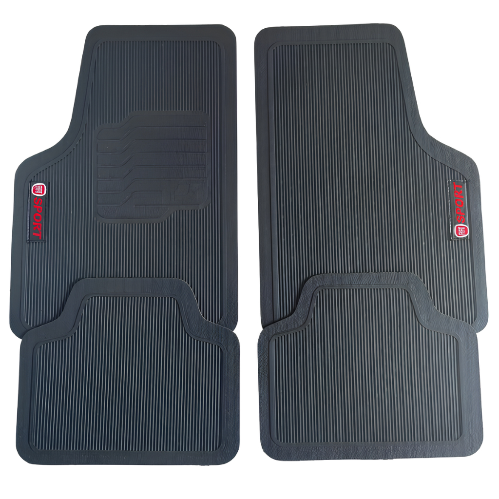 kit Tapete Fiat 4 Peças Borracha PVC antiderrapan