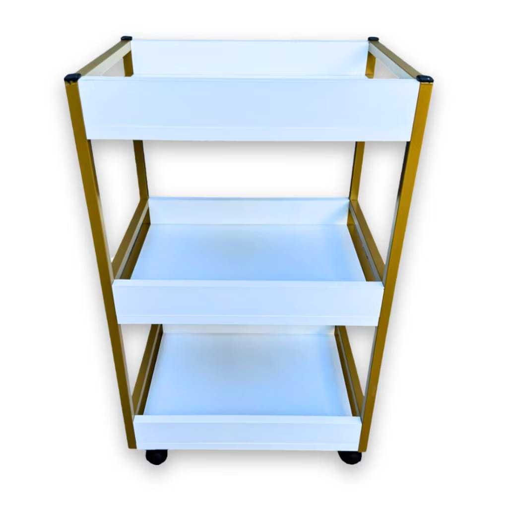 Carrinho Auxiliar para Salão de Beleza e Manicure