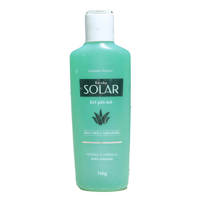 Gel Pós Sol Aloe Vera E Camomila 150g Abelha Rain