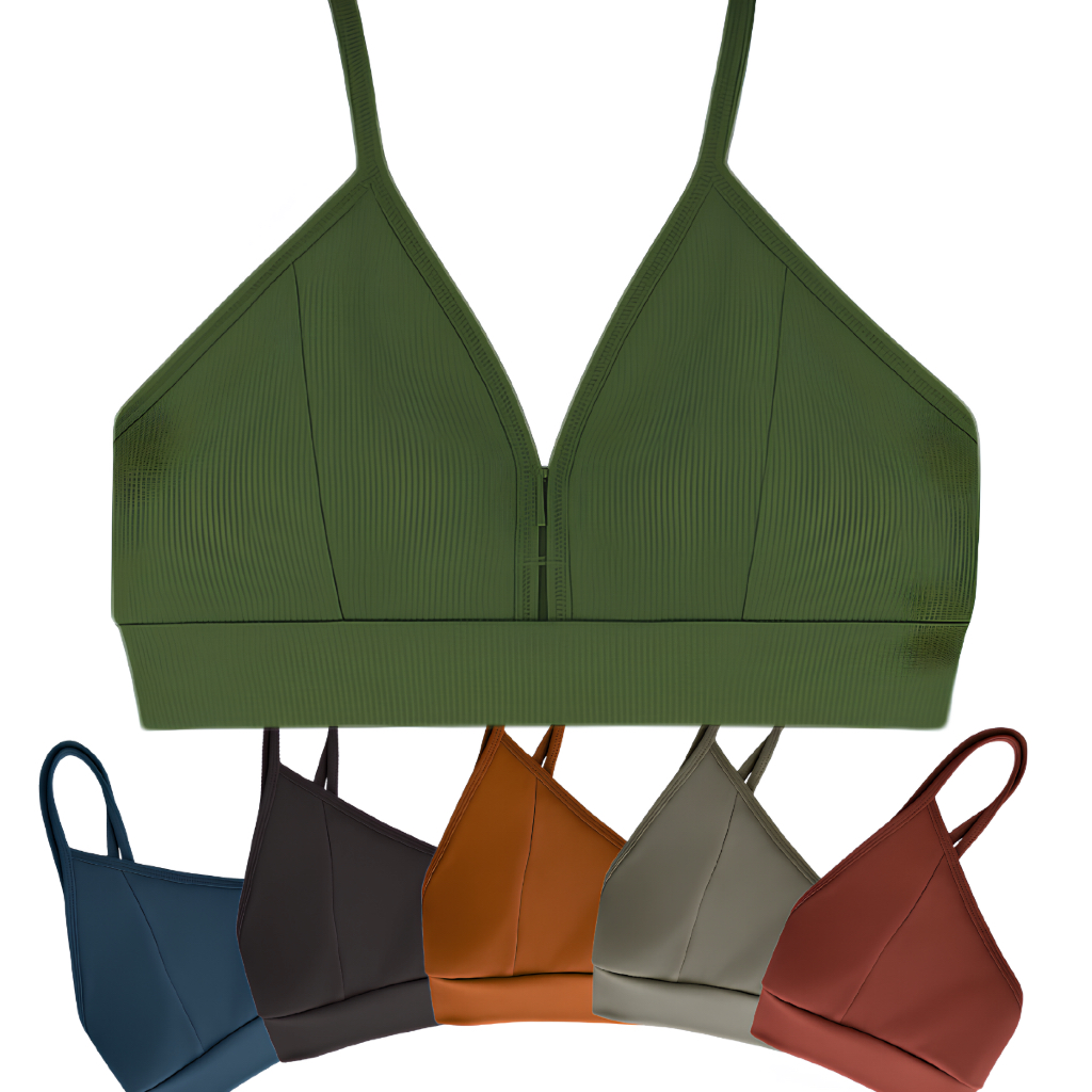 Kit Top Fitness Esportivo Feminino Poliamida Cores