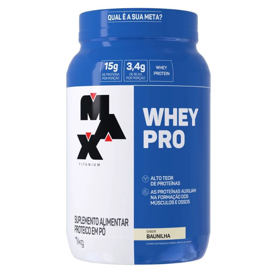 Whey Pro Max Titanium Protein Pro Com Bcaa E Amino
