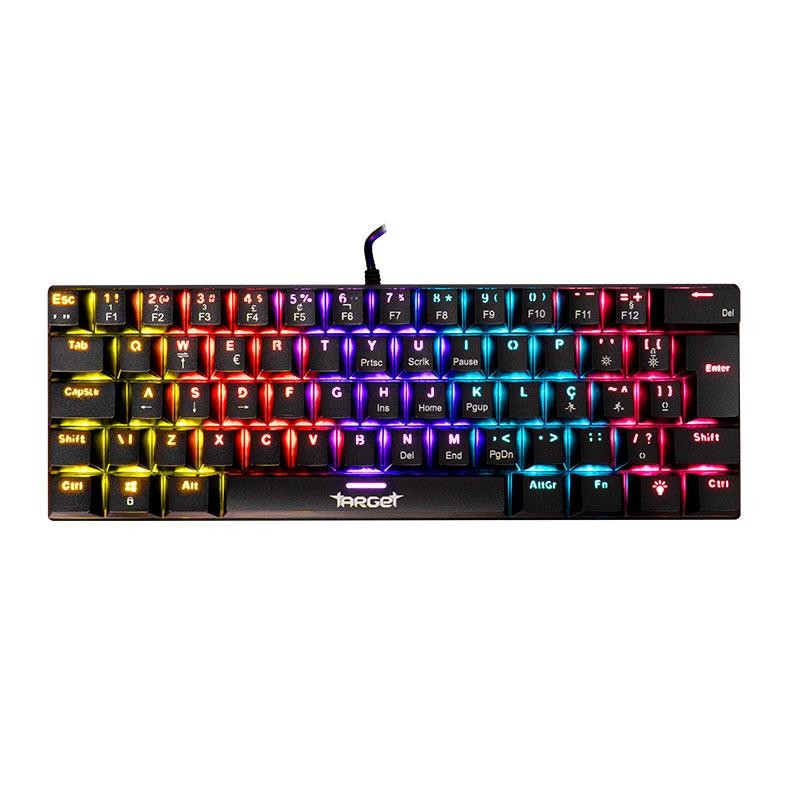 Teclado Mecanico TGT Sherman V3 C1, Rainbow, ABNT2