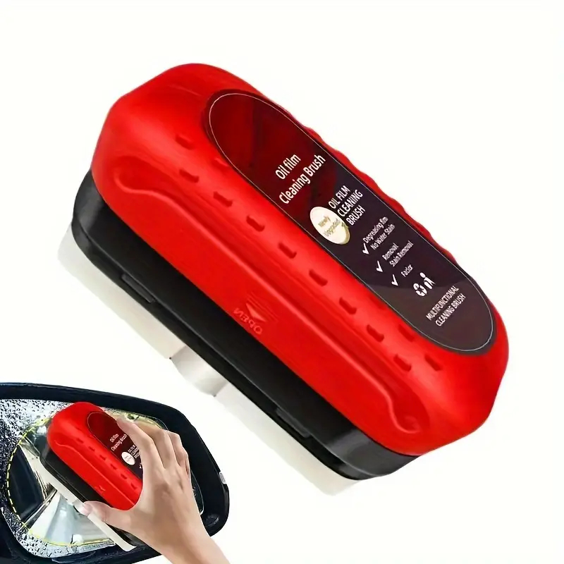 Escova de limpeza de filme de óleo de vidro de ca