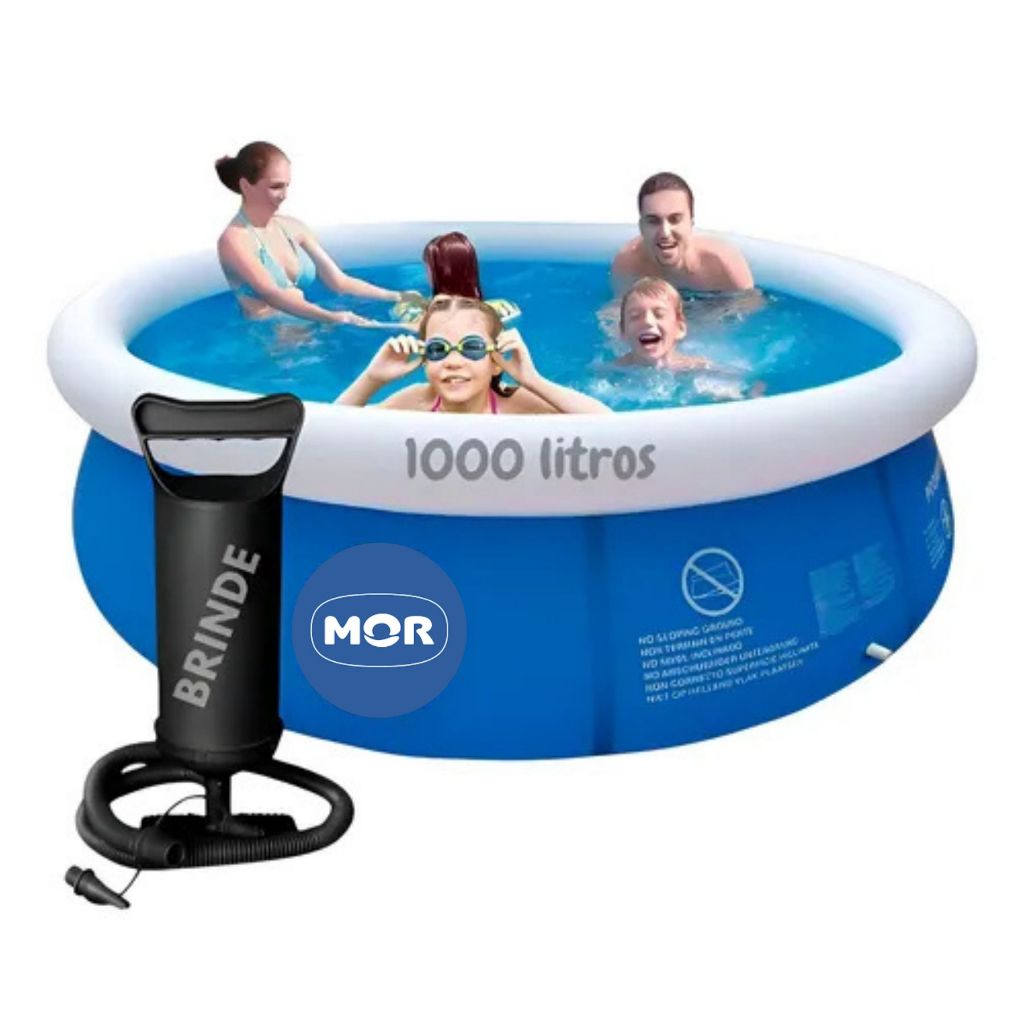 Piscina Redonda De 1000 Litros Mor / Sun Way Com B