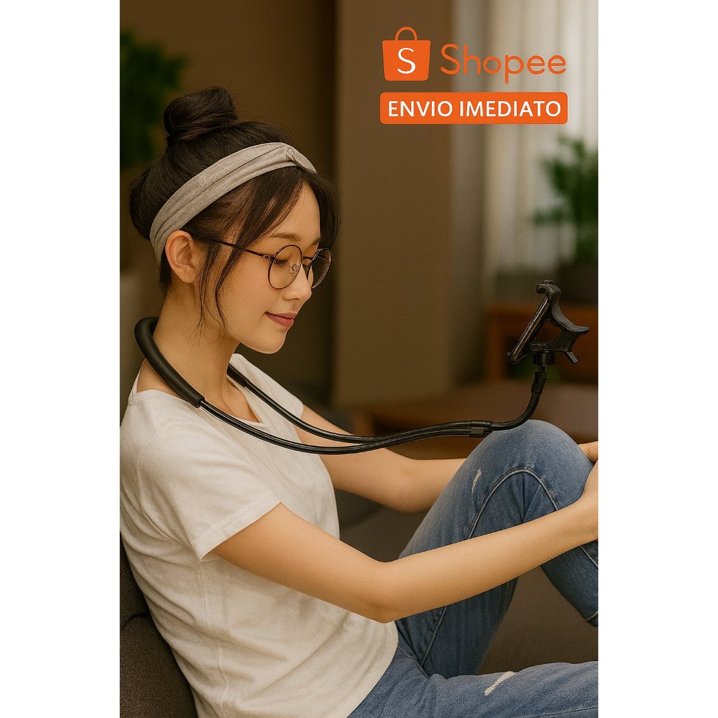 Suporte de Celular Ajustável e Flexível Para Pes