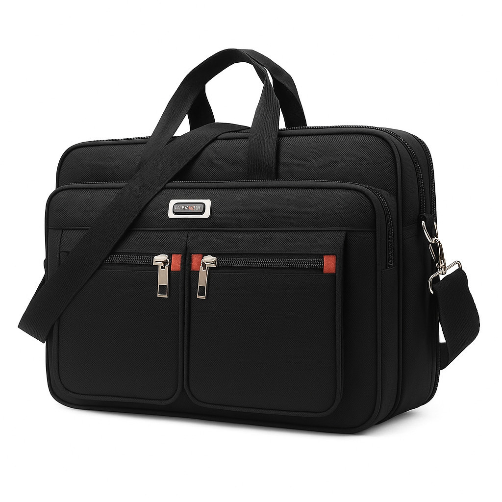 Bolsa Pasta Notebook Grande Nylon Masculino Maleta