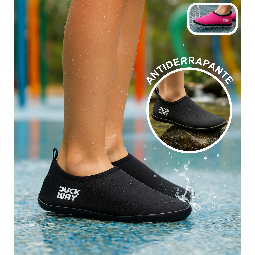 Sapatilha Infantil Antiderrapante Piscina Praia Pa