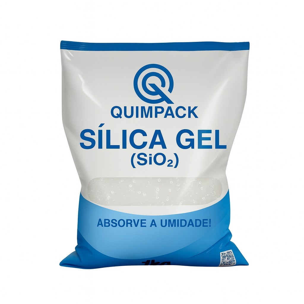 Sílica Gel Branca Desumidificante  1-3mm Quimpack