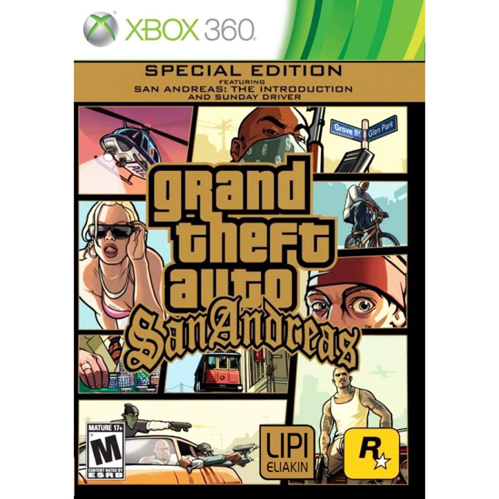 grand theft auto san andreas gta midia fisica R