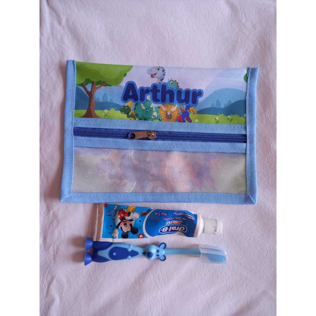 Porta escova infantil personalizado