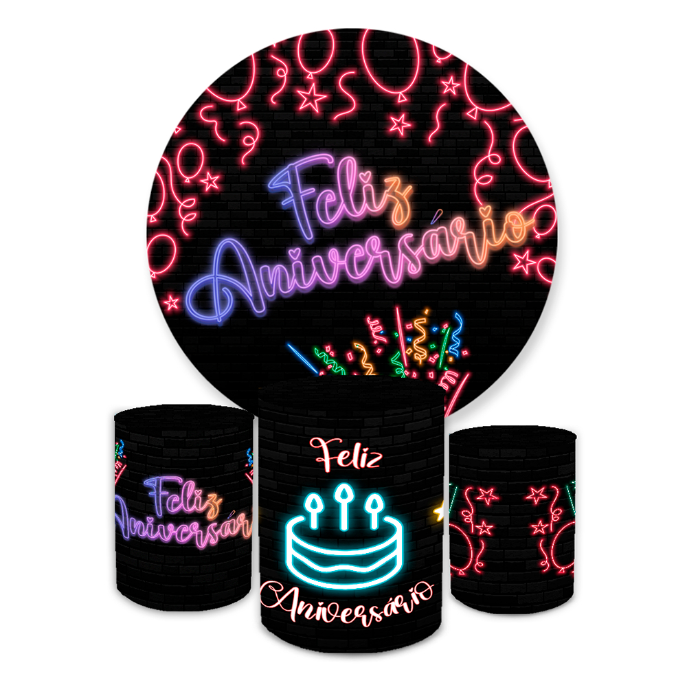 Trio Capa Cilindros + Capa Painel Redondo 1,50 Fel