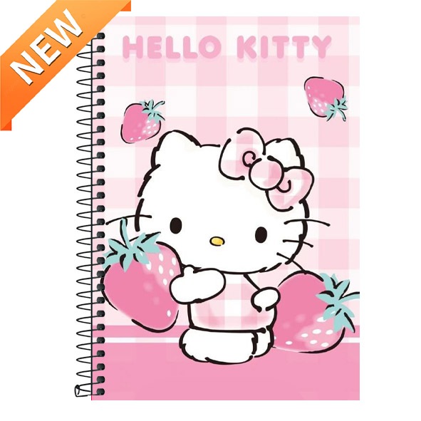 Caderno Personalizado HELLO KITTY (kuromi, my melo