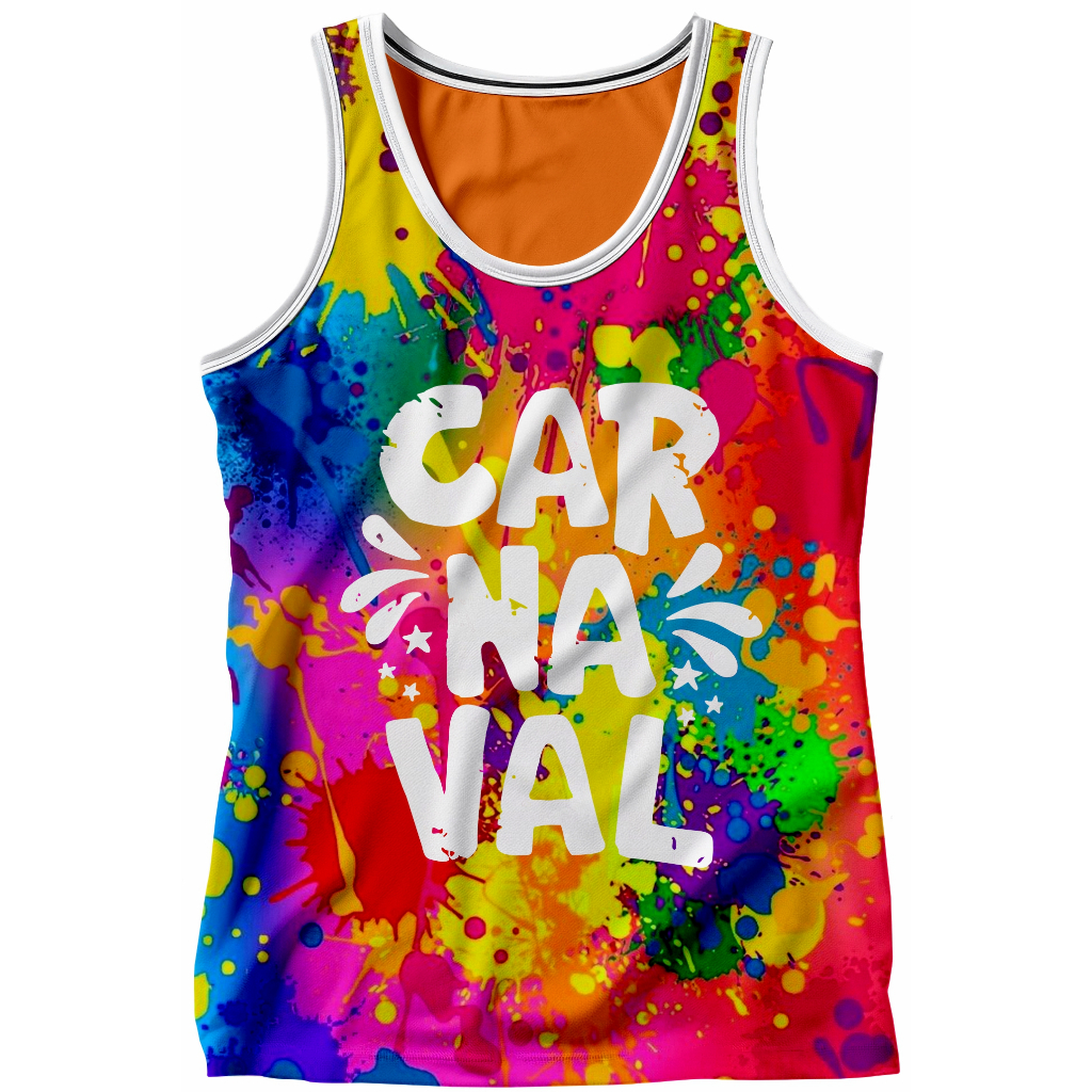 Camiseta Sem manga Abadá Poliéster – Carna