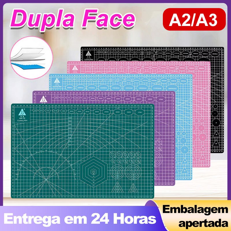 A3 A2 Base De Corte 45×30 60×45 Dupla Fa