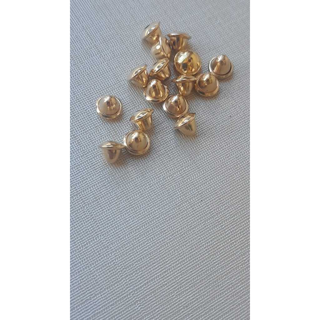 Tarraxa Baby  Banhada a Ouro 18k Antialérgica Tar