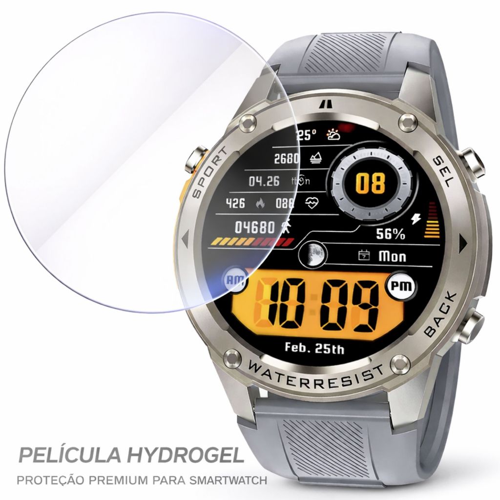 Película Para Smartwatch Wearzone Brave Hidrogel 
