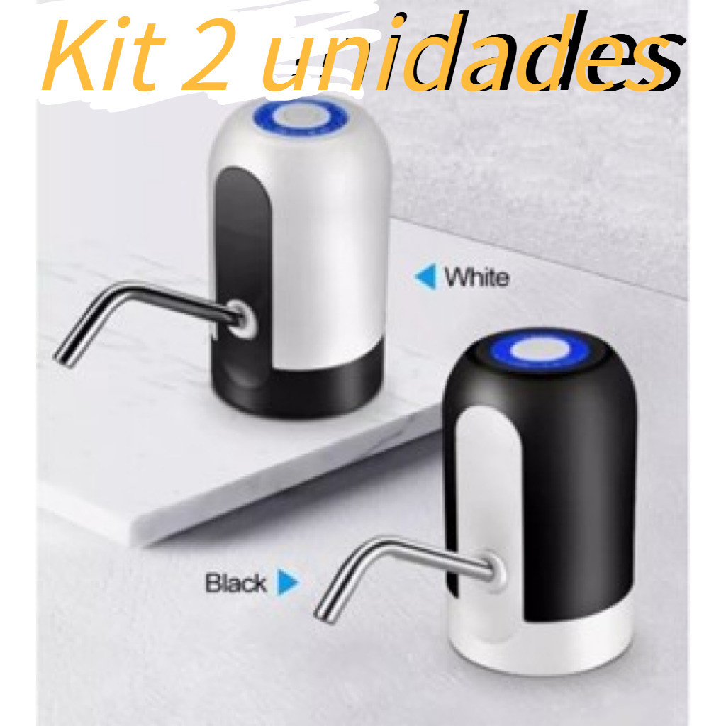 kit 2  Bomba Automática Para Garrafão Bebedouros