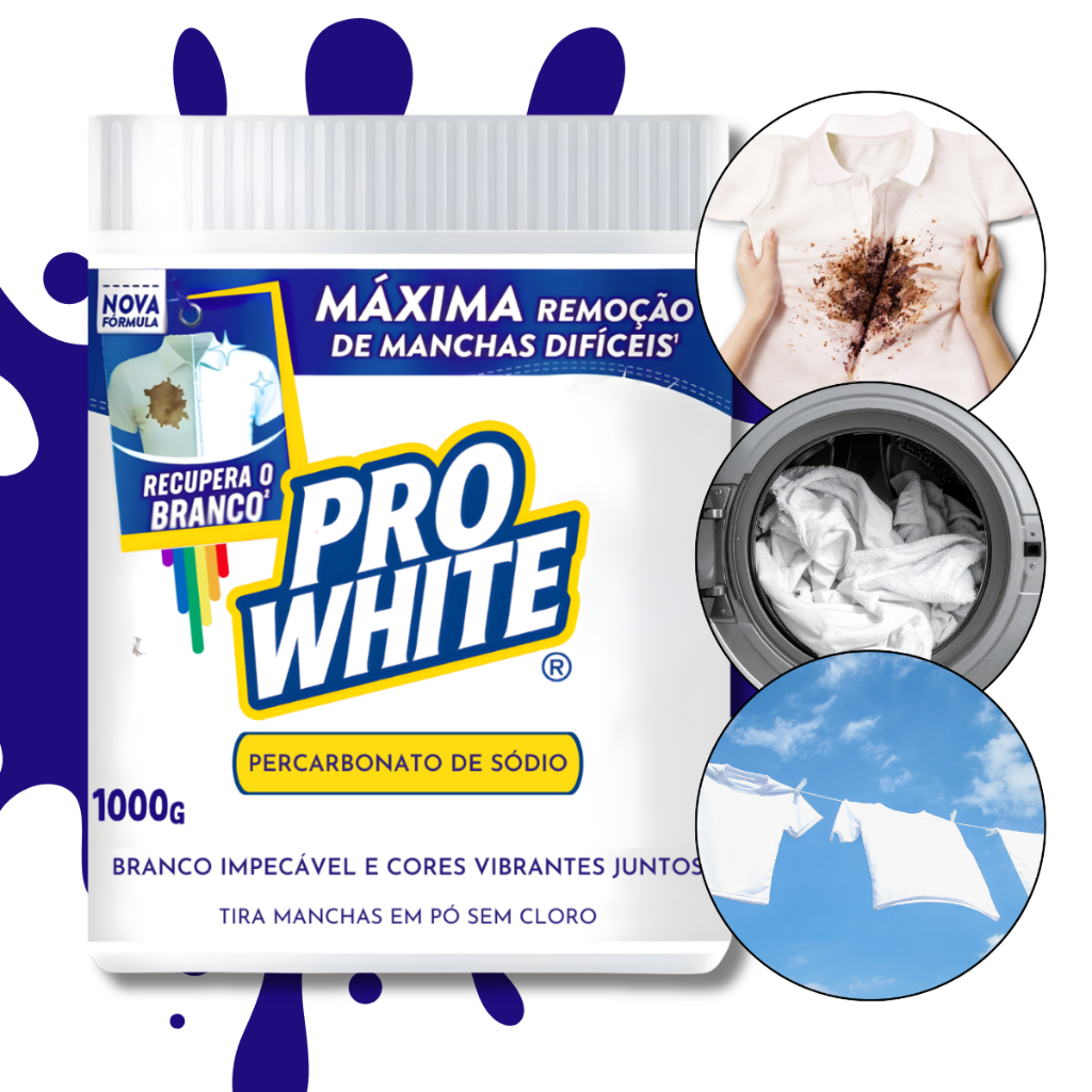 Percarbonato de Sódio Tira Manchas Alvejante Roup