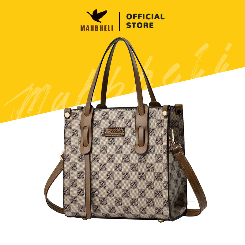 MAHBHELI Bolsa Tote Feminina Estampa Floral Multiu