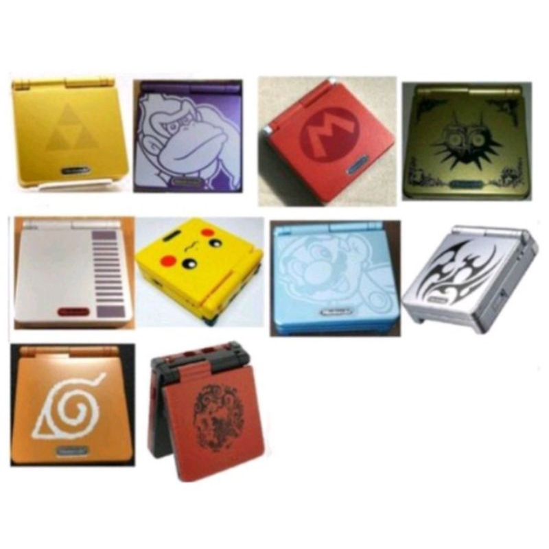 Carcaça especial Game Boy Advance SP Pikachu, Nes