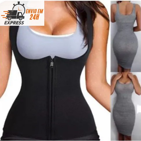 Cinta Modeladora Dupla Ajustável Feminina Alça R