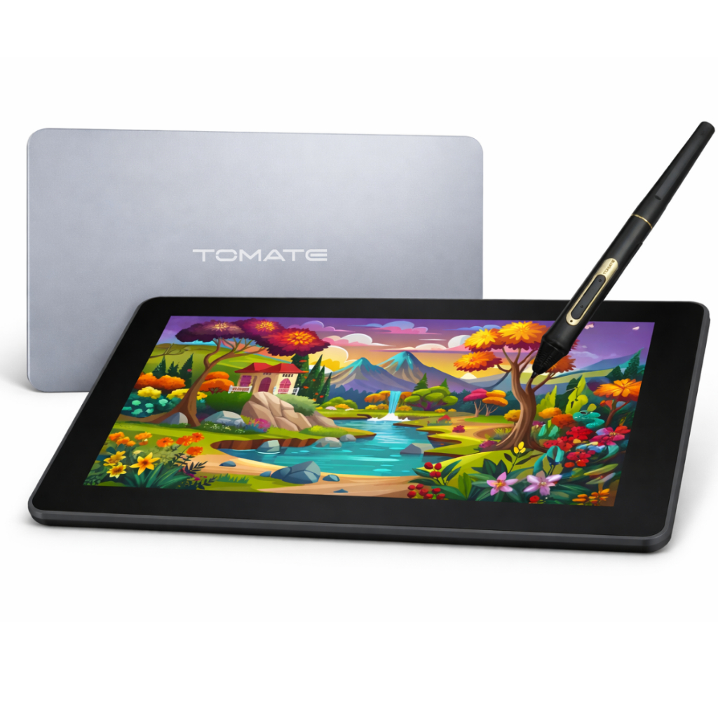 Mesa Digitalizadora 10.1 com Caneta Sensível à P