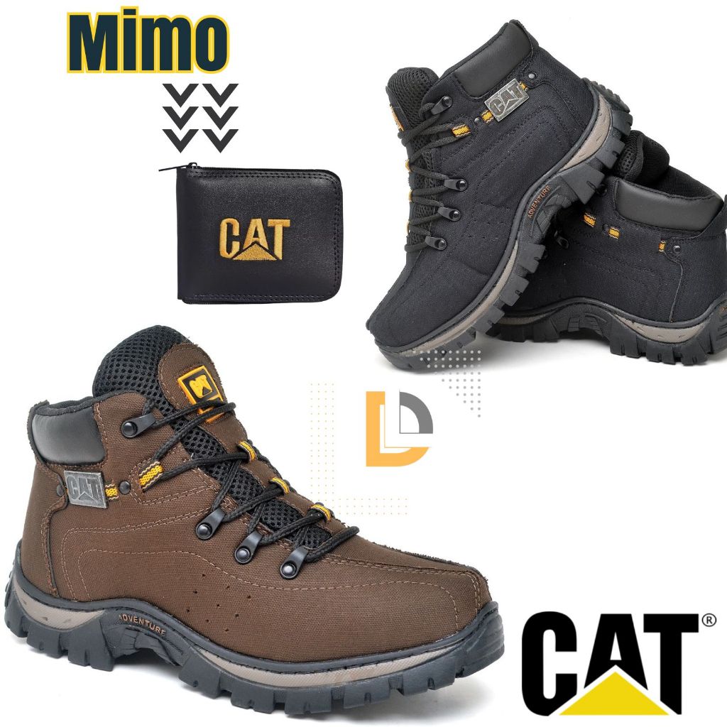 Kit 2 Pares de Bota Adventure Masculina Caterpilla
