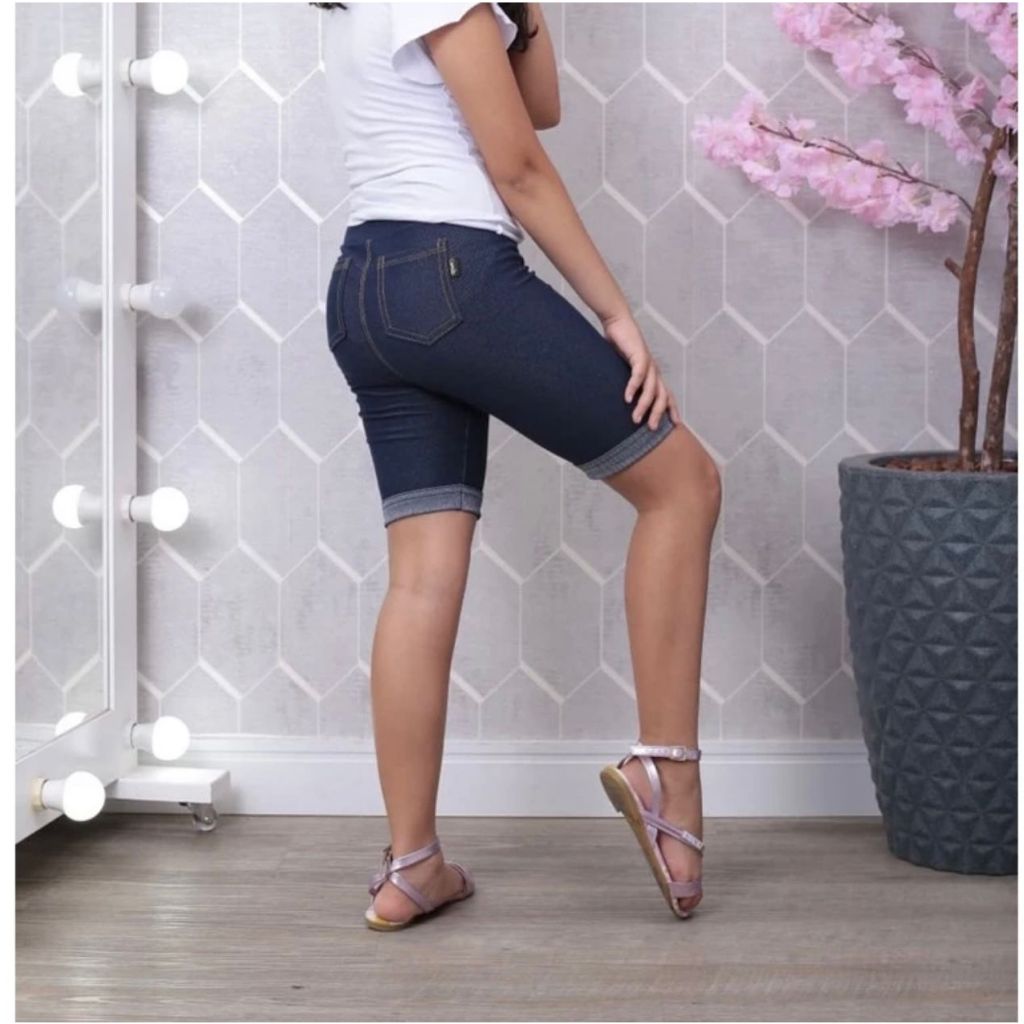 Bermuda Infantil Cotton Imita Jeans