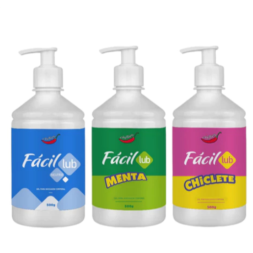 Gel de Massagem Tamanho Grande 500ml / Mega 1Kg Ch