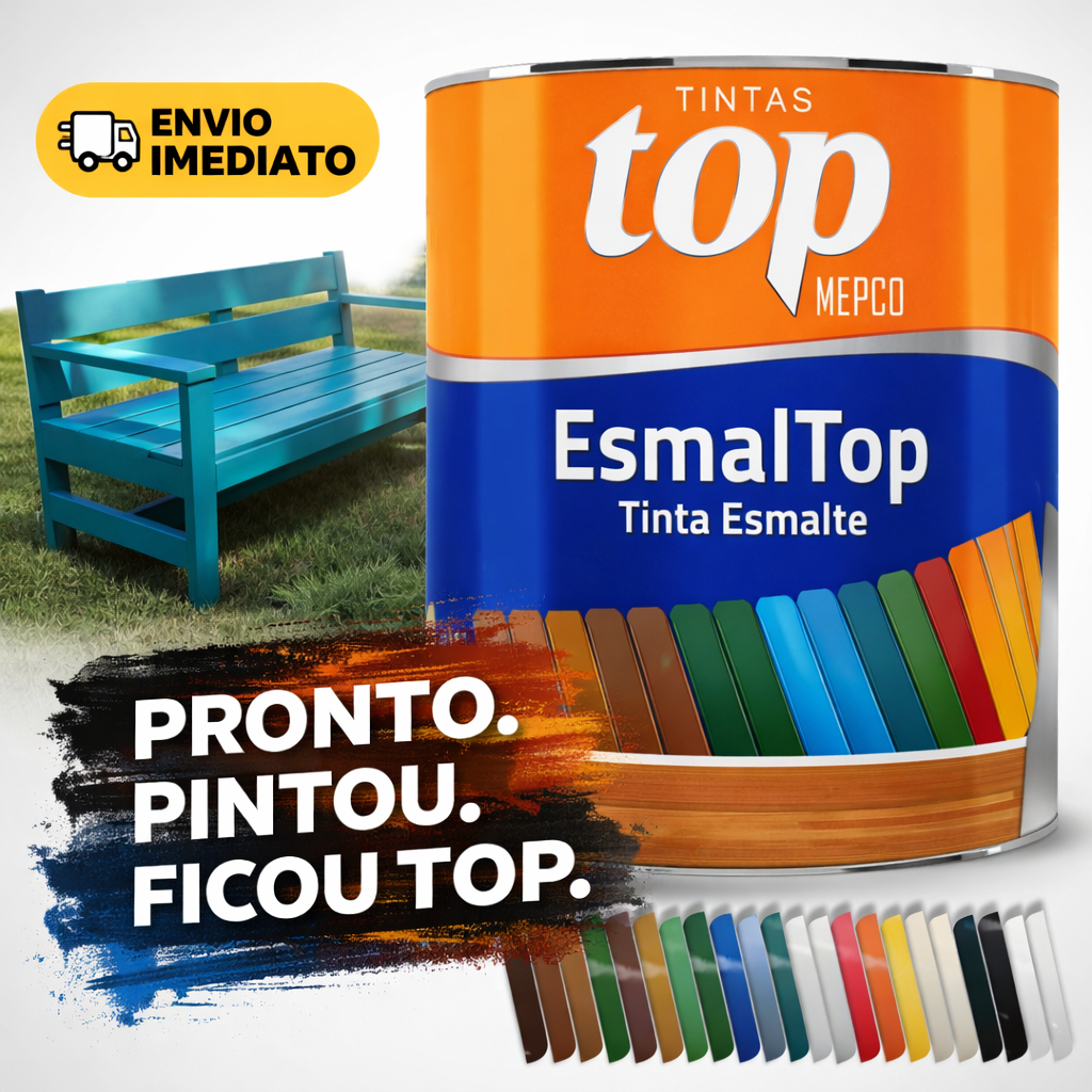 Tinta Para Metal e Madeira – Esmalte Sintét
