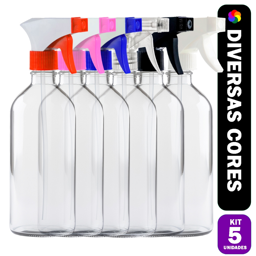 5 Borrifador 500ml com Gatilho – Pulverizado