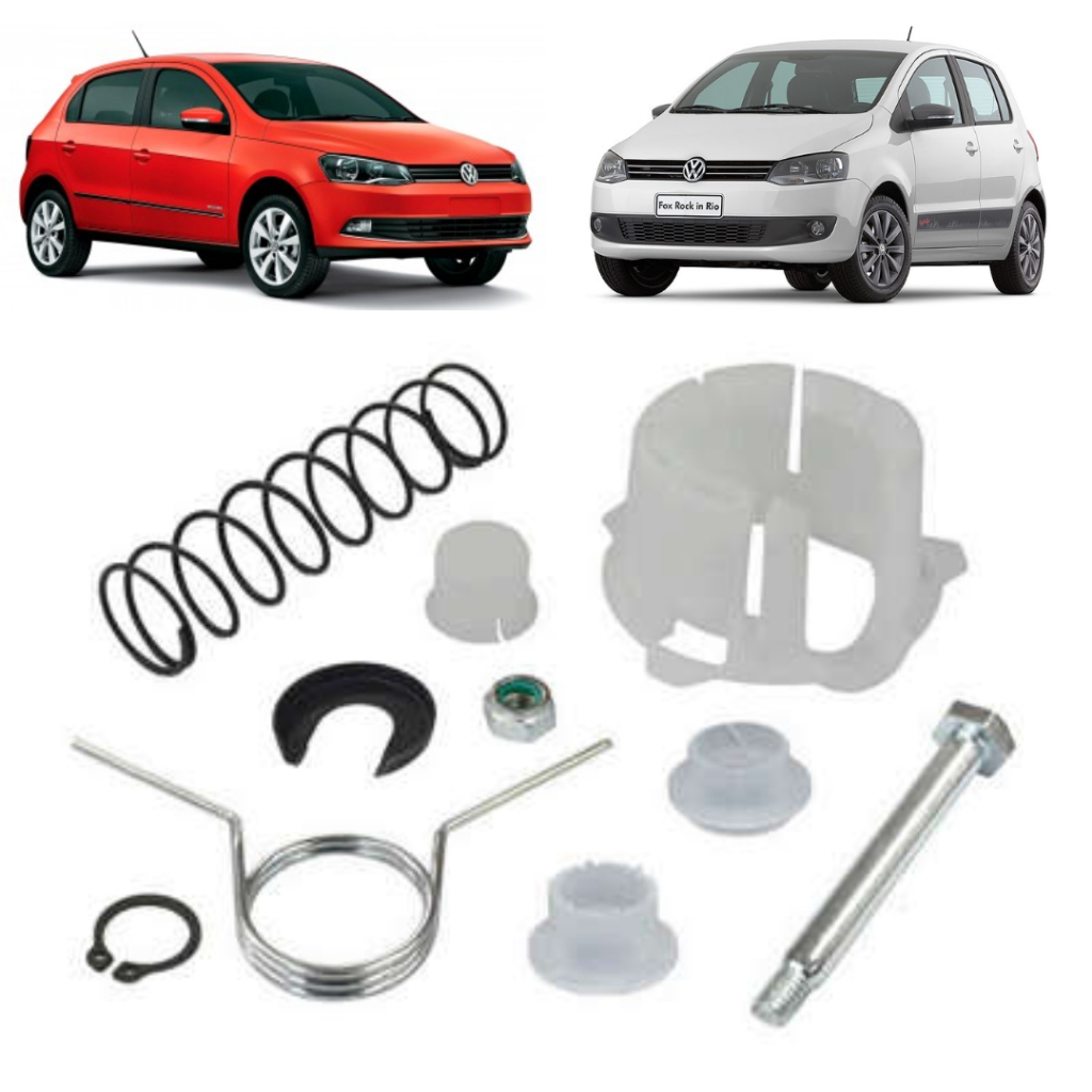 Kit Reparo Bucha Alavanca Cambio Gol G5 G6 Fox Pol