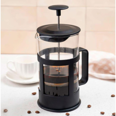 Cafeteira Prensa Francesa 300 ml de plastico e Vid