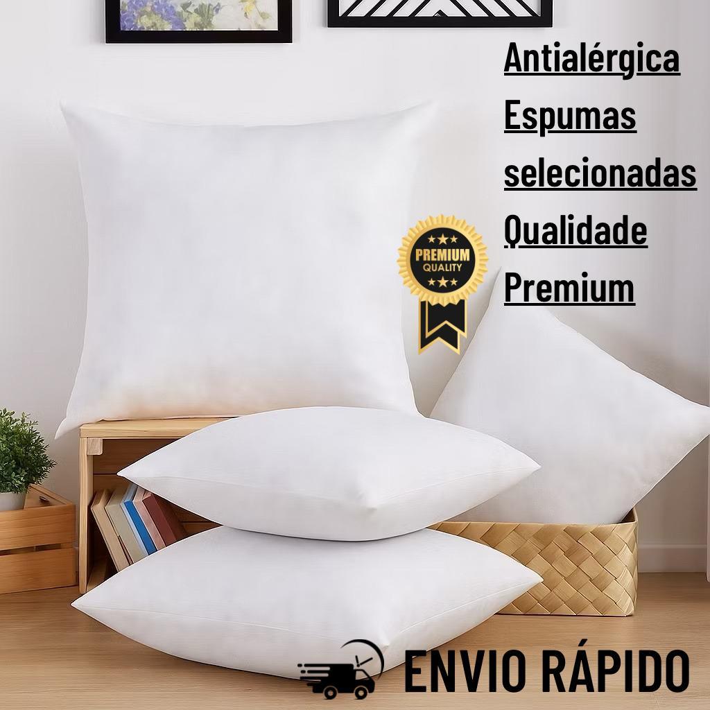 Almofadas Decorativa Enchimento Refil 45x45cm Anti
